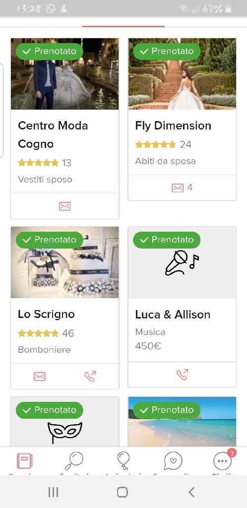 Condividi lo screenshot dei tuoi fornitori - 1