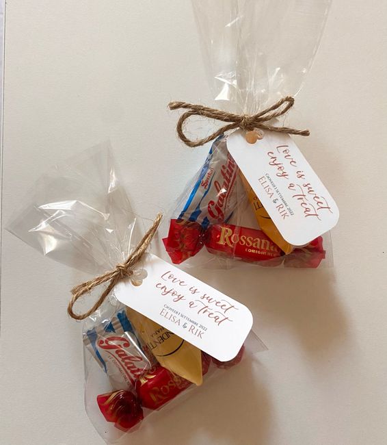 Sacchetti Caramelline per Wedding Bags fatti da me 😻 Vi piacciono? 2