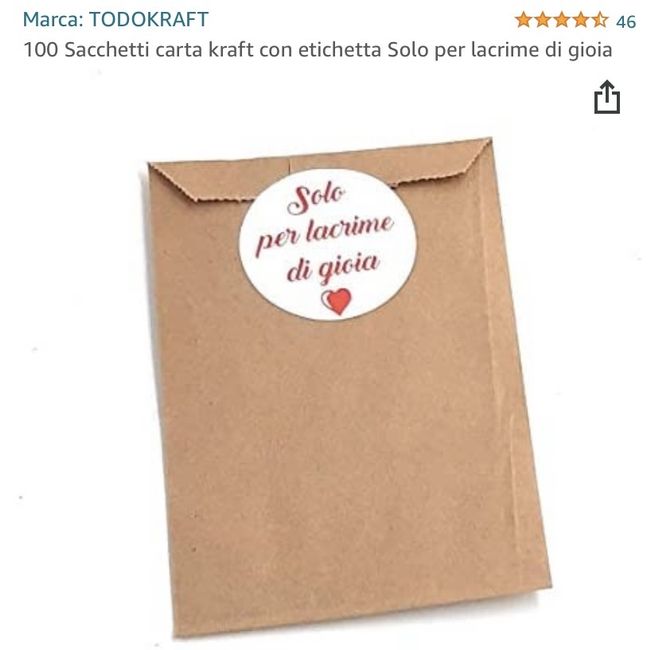 Fazzoletti lacrime di gioia 2