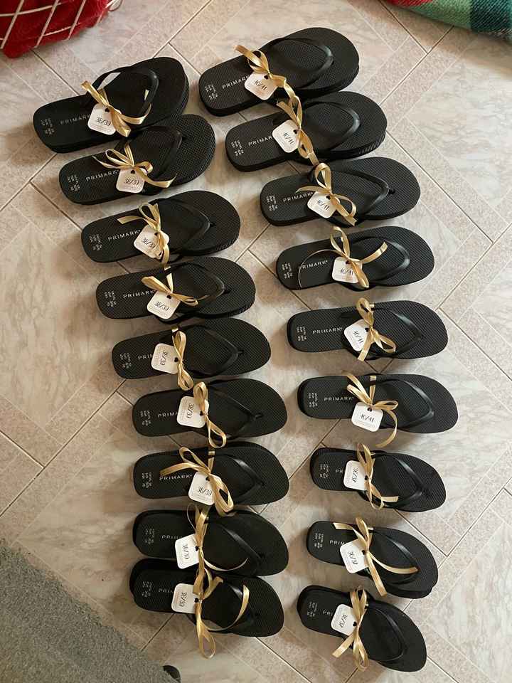 Ciabattine per ospiti - 1