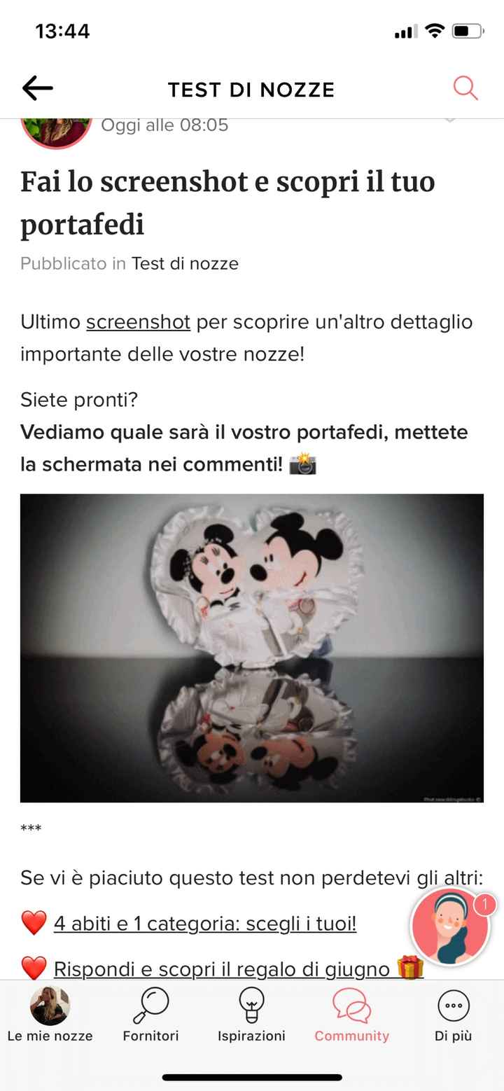 Fai lo screenshot e scopri il tuo portafedi - 1