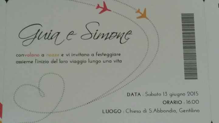 Ecco finalmente le nostre partecipazioni - 1