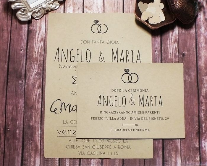 Esempio partecipazioni rustiche