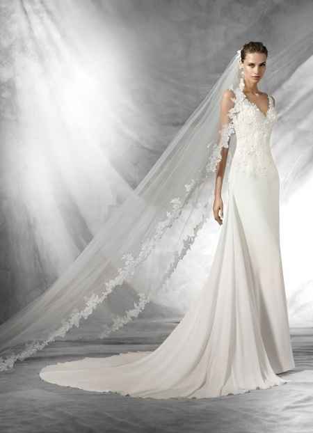 l'abito scelto da mia figlia: tricia, pronovias 2016