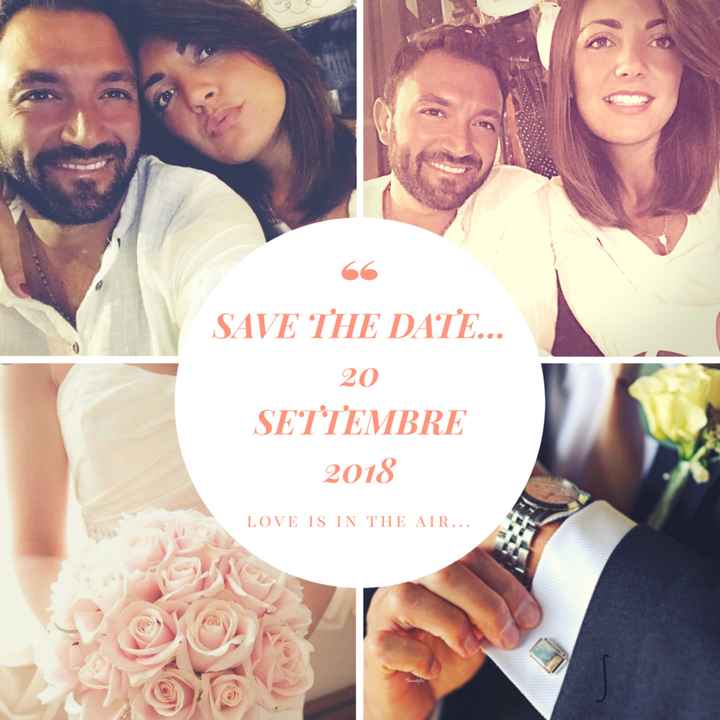 Sondaggio: save the Date! - 1