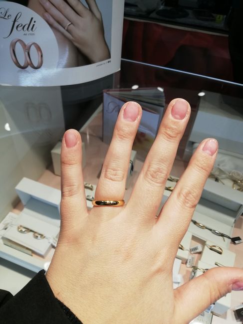 e anche le fedi sono state scelte🥰 1