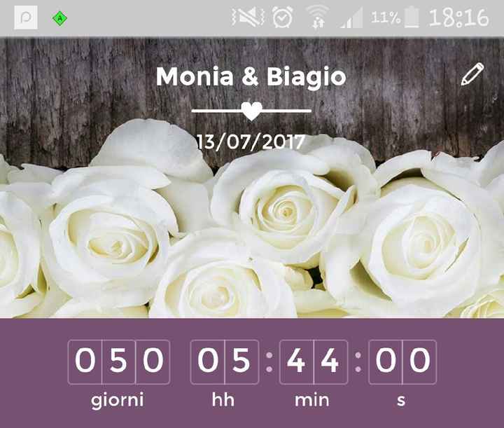 Quanto segna il vostro countdown? - 1