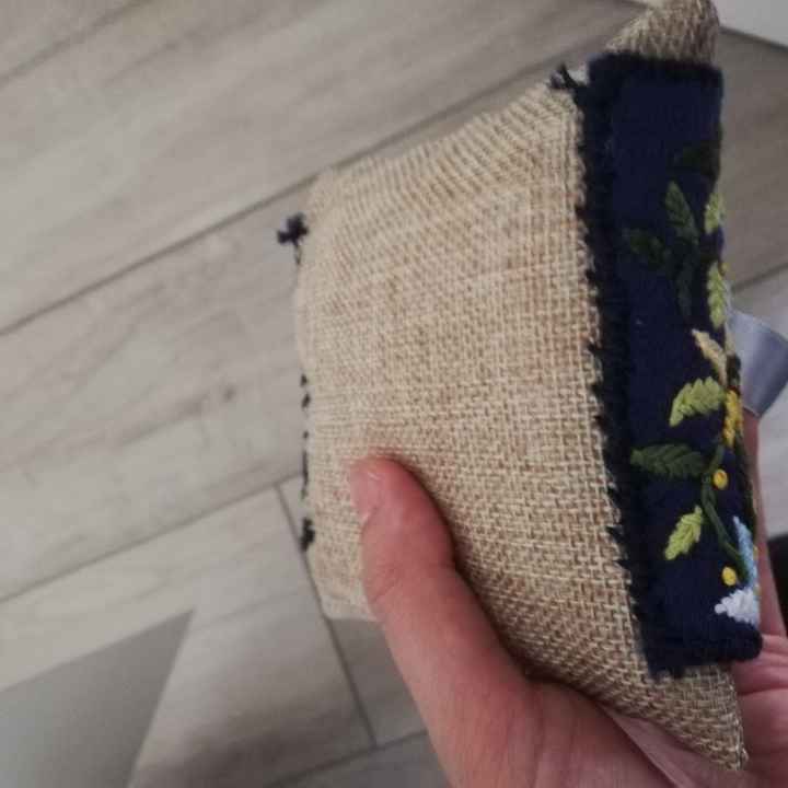 Cuscino portafedi fai da te - 1