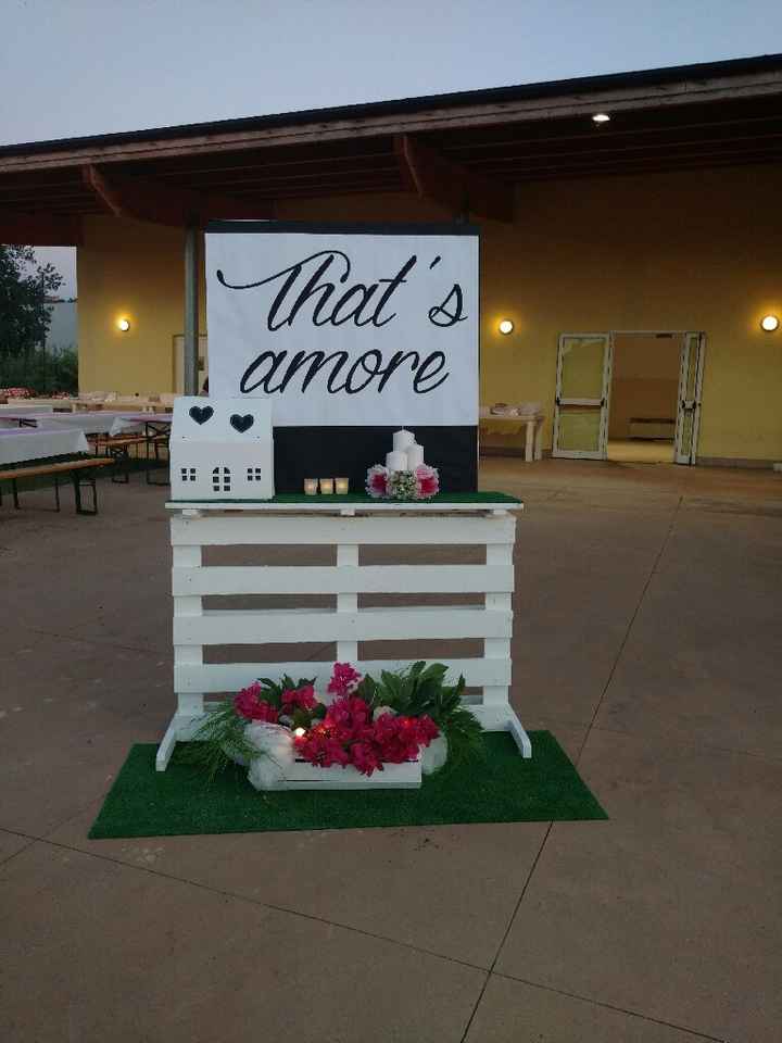 Il ricevimento è andato! (allestimento e make up) - 1