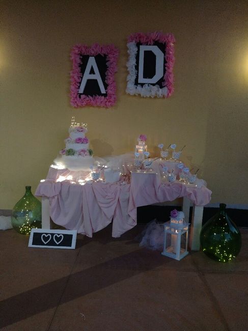 Il ricevimento è andato! (allestimento e make up) - 4