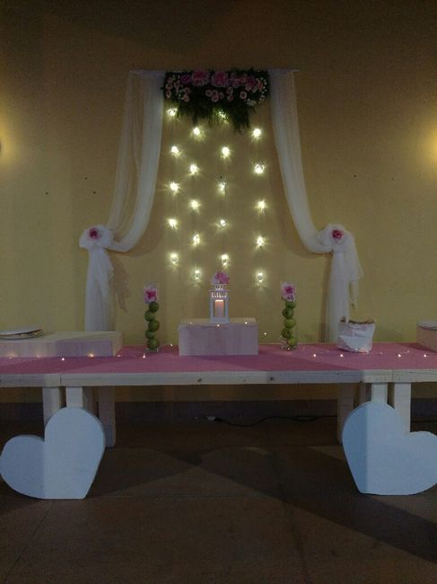 Il ricevimento è andato! (allestimento e make up) - 8