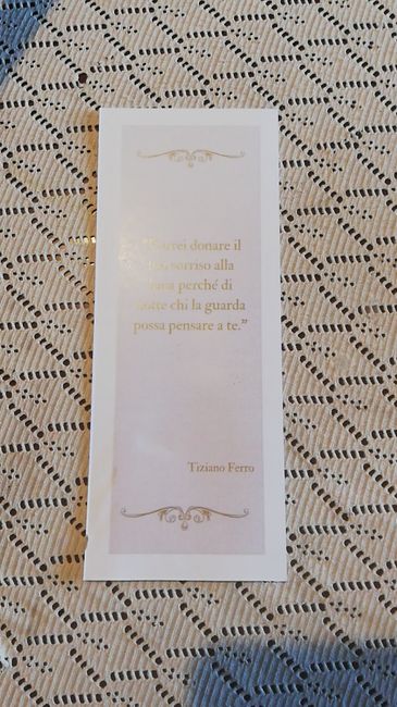 Consigli per segnaposto/segnalibro - 2