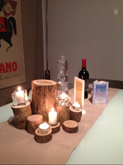 DIY - centrotavola invernale tronchetti