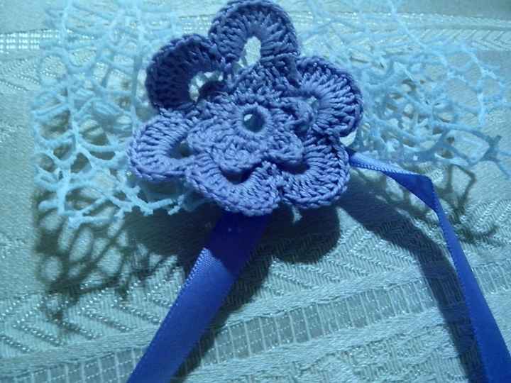 Segnaposto all uncinetto - 1