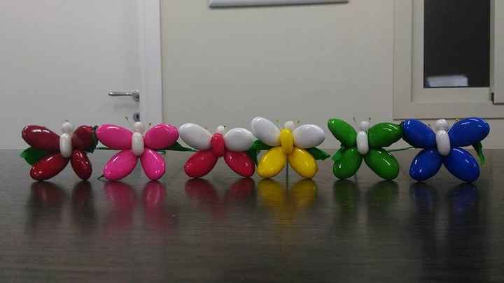 farfalle bianchi e verdi