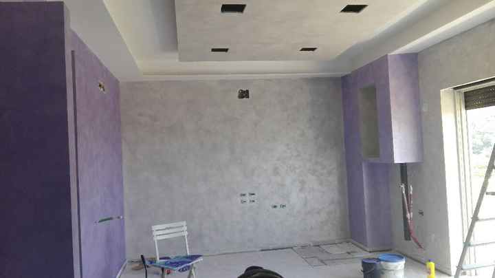 Pittura cucina soggiorno - 1