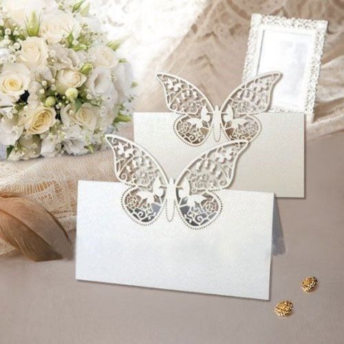 segnatavolo farfalle