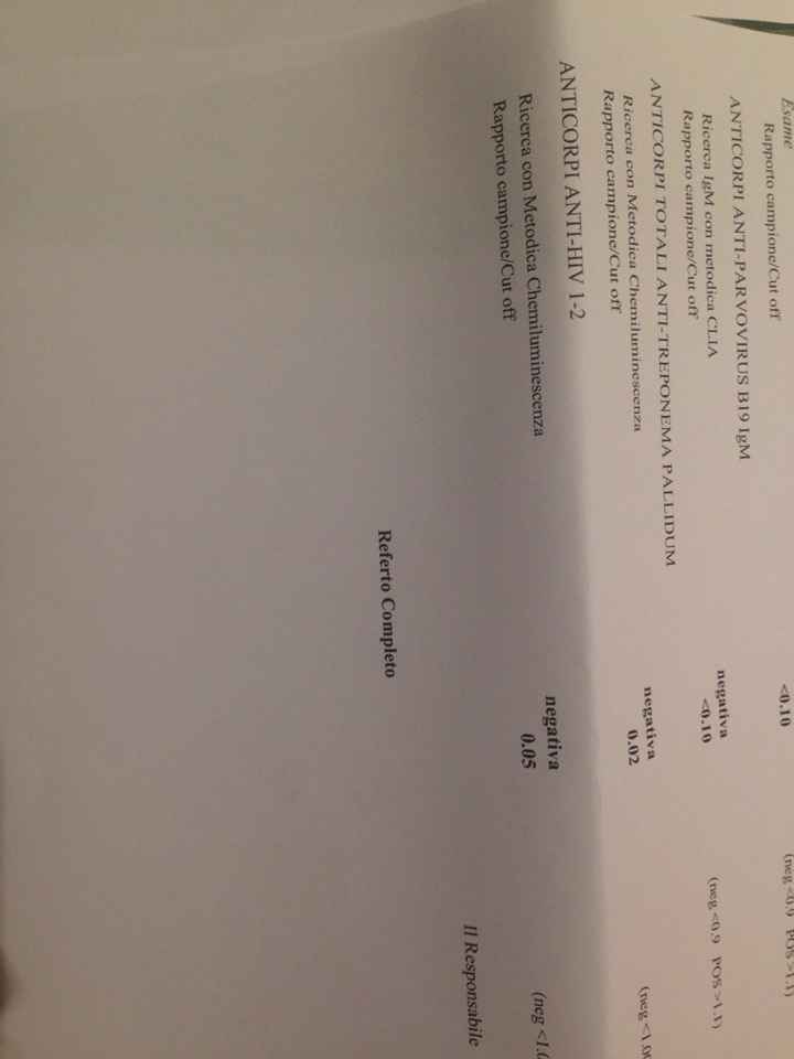 Esami pre-gravidanza - 2