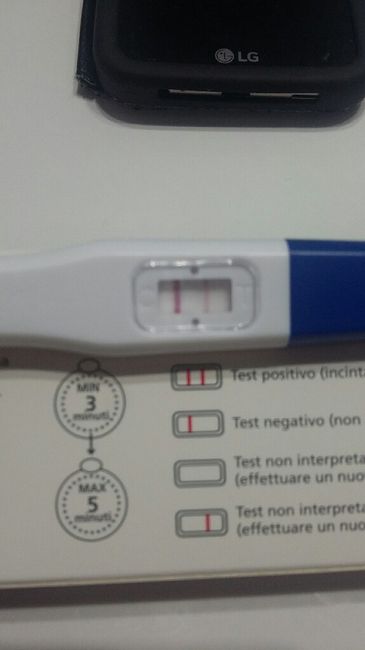 Test di ovulazione clerarblu rosa come test di gravidanza.... 3