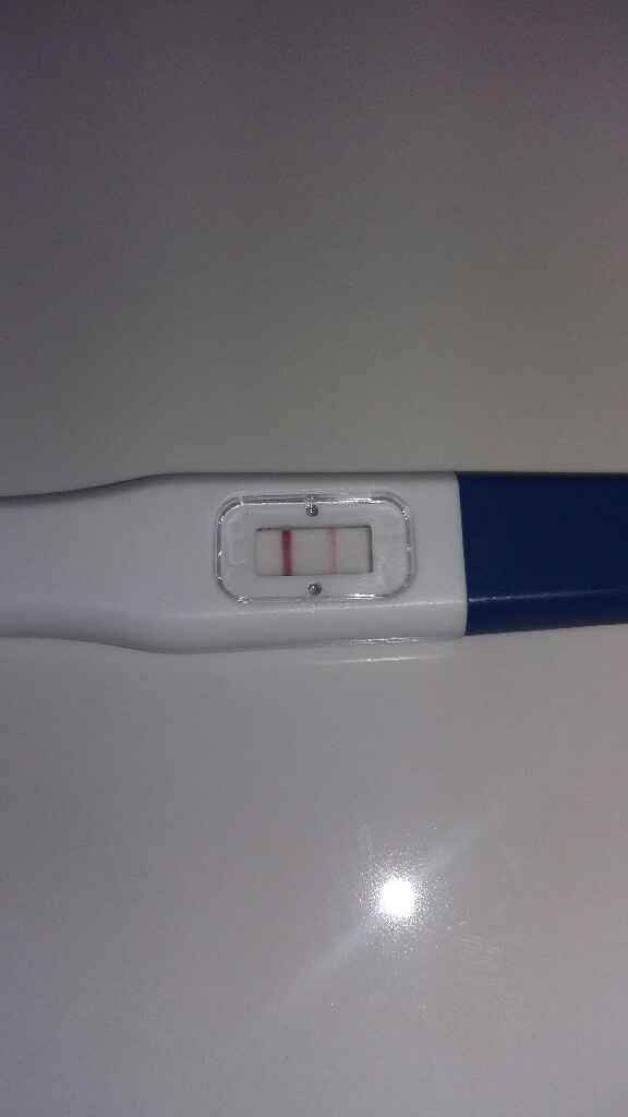 Test di ovulazione clerarblu rosa come test di gravidanza.... - 2