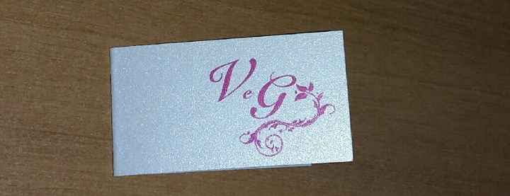 Bigliettini per bomboniere. - 1