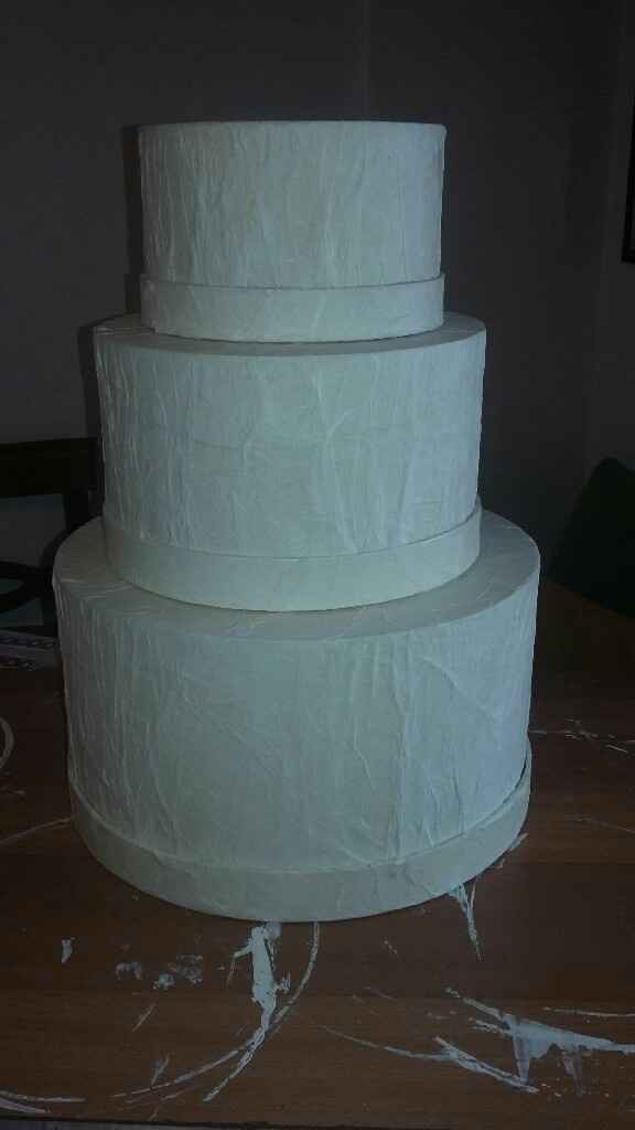 La mia torta porta buste in work in progress..... - 1