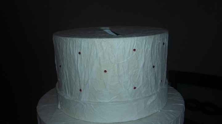 La mia torta porta buste in work in progress..... - 3