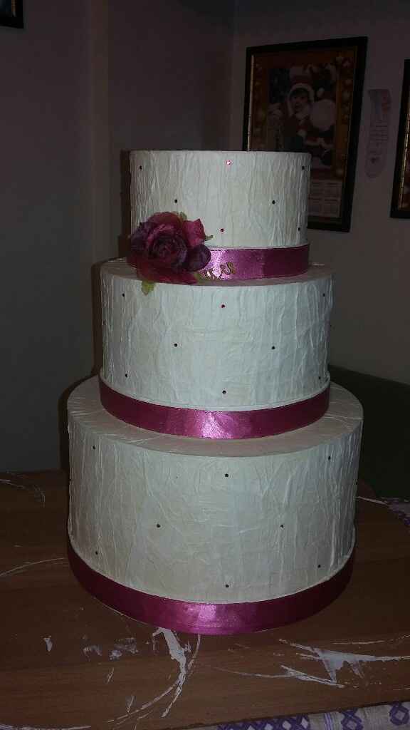 La mia torta porta buste in work in progress..... - 1