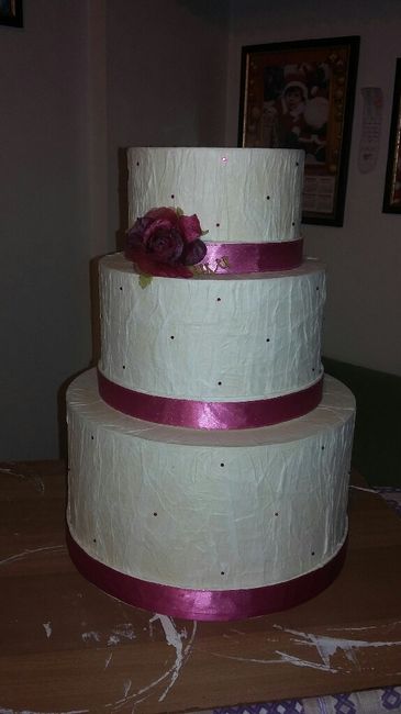 La mia torta porta buste in work in progress..... - 1