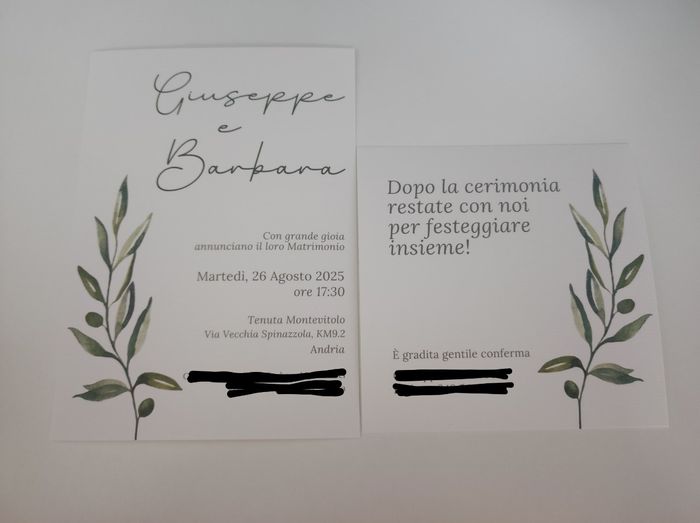 Le vostre partecipazioni - 1