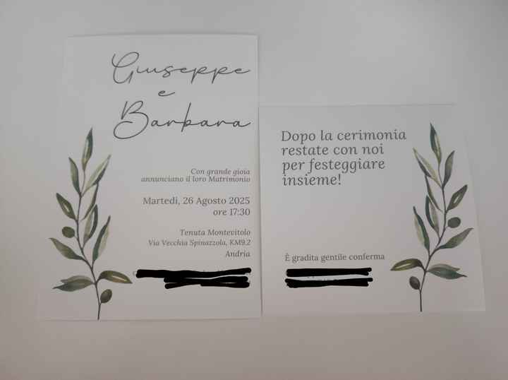 Le vostre partecipazioni - 1