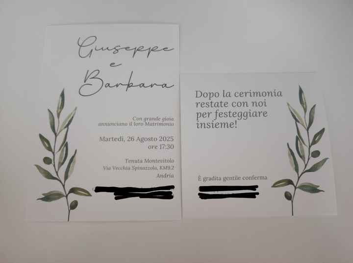 Foto delle vostre partecipazioni ❤️ - 1