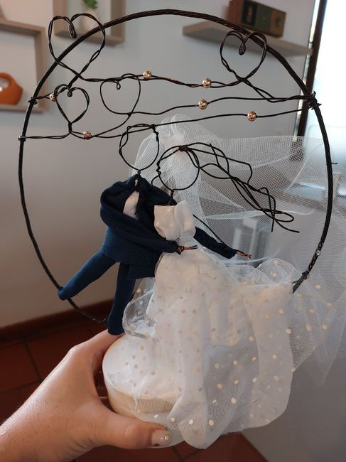 -7 giorni ed il cake topper è pronto😍🥰❤️ 2