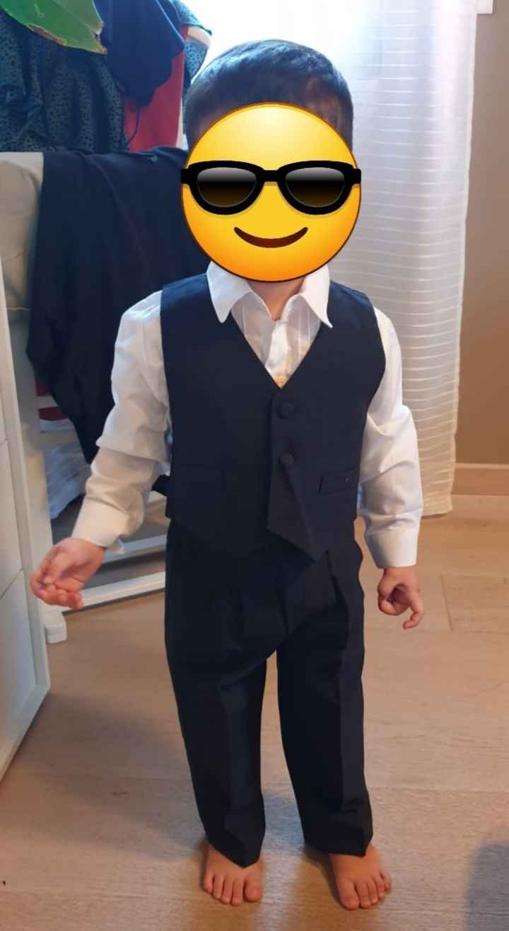 e anche il completo per mio figlio c'è❤️😁 - 1