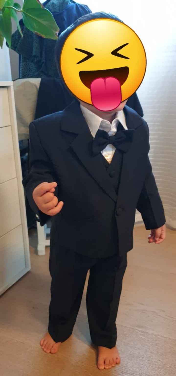 e anche il completo per mio figlio c'è❤️😁 - 2