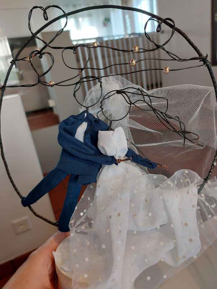 -7 giorni ed il cake topper è pronto😍🥰❤️ - 1