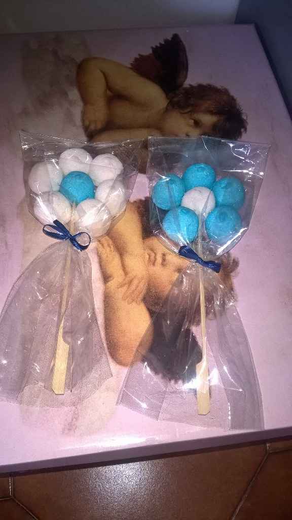 segnaposto bimbi di marshmallow