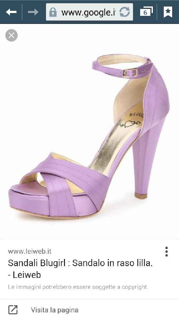 Scarpe aperte lilla cercasi.. - 1