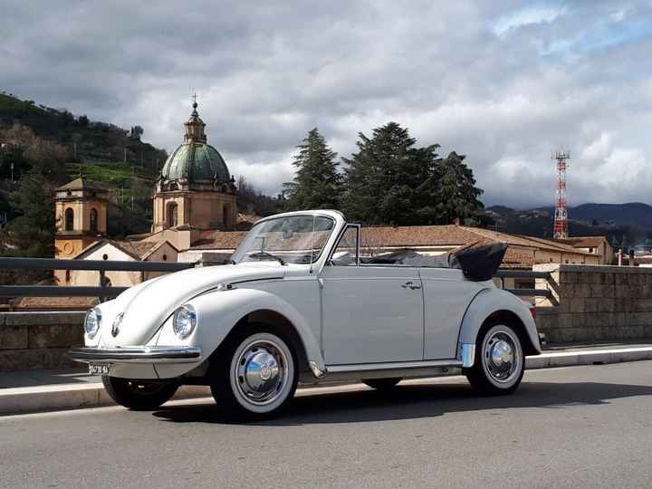 la mia auto vintage: maggiolone bianco!