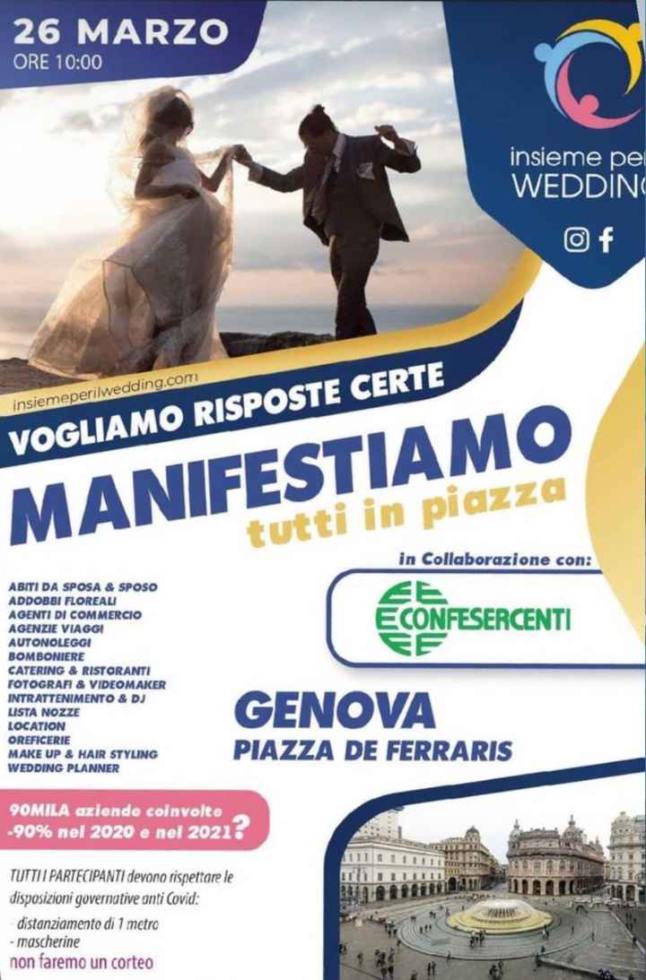 Oggi manifestazione per il settore wedding! - 1