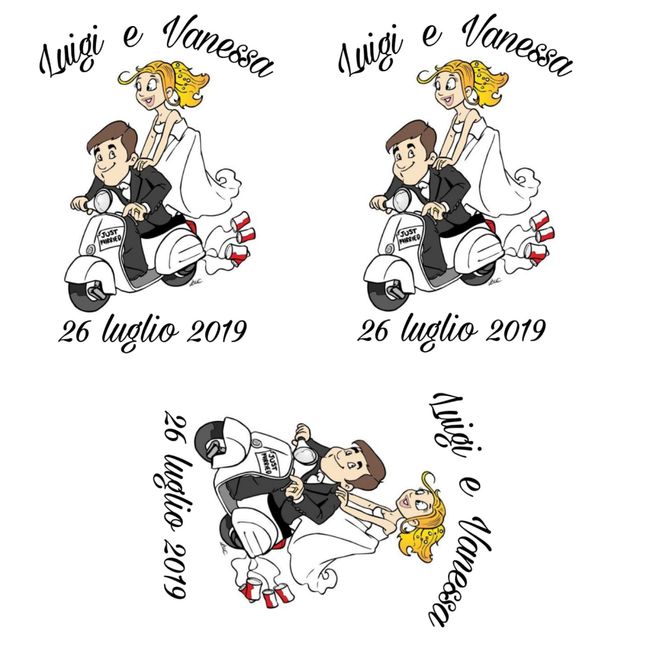 Ecco le mie etichette per le wedding bag - 1