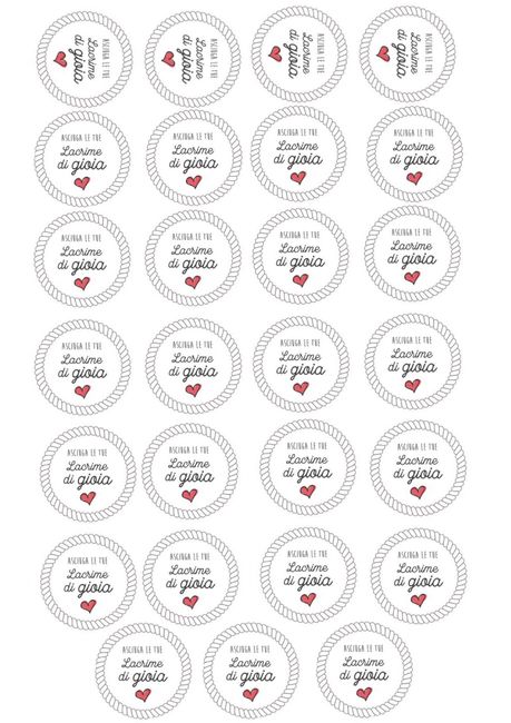 Ecco le mie etichette per le wedding bag - 2