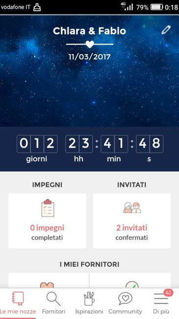 Quanti giorni mancano alle tue nozze? - 1