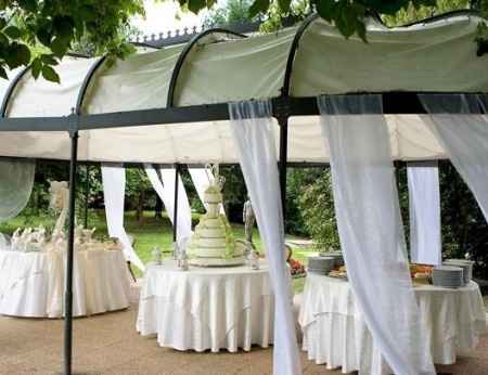 buffet gazebo