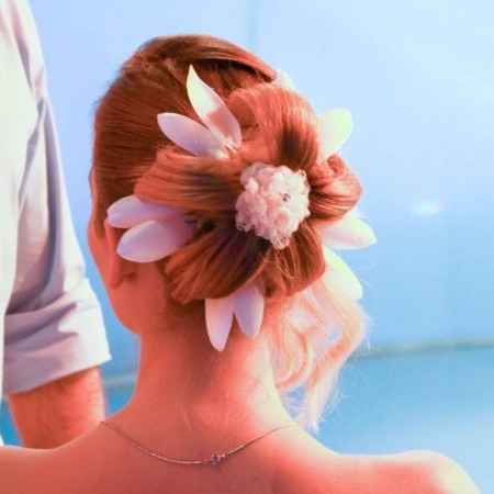 detto fatto rai 2 acconciatura fiore