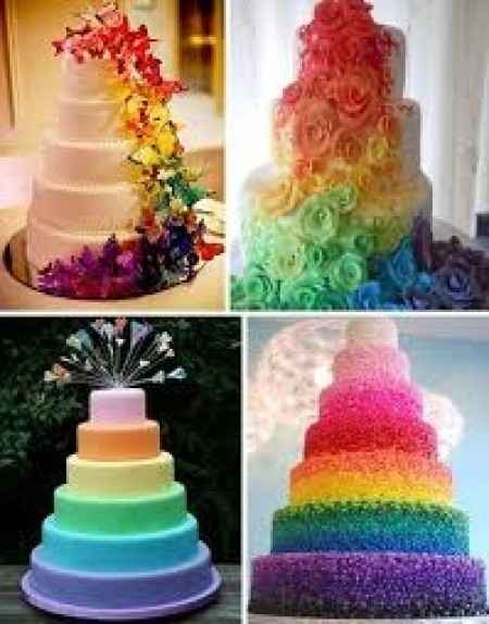 cake arcobaleno