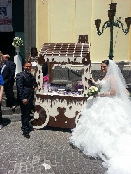 la sorpresa della mia mamma confettata fuori la chiesa