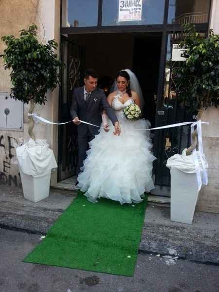 ancora uscita dal palazzo