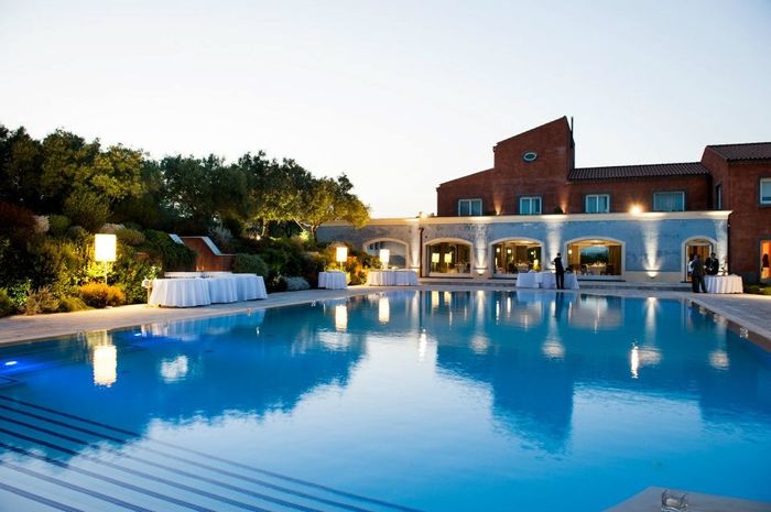 villa neri piscina