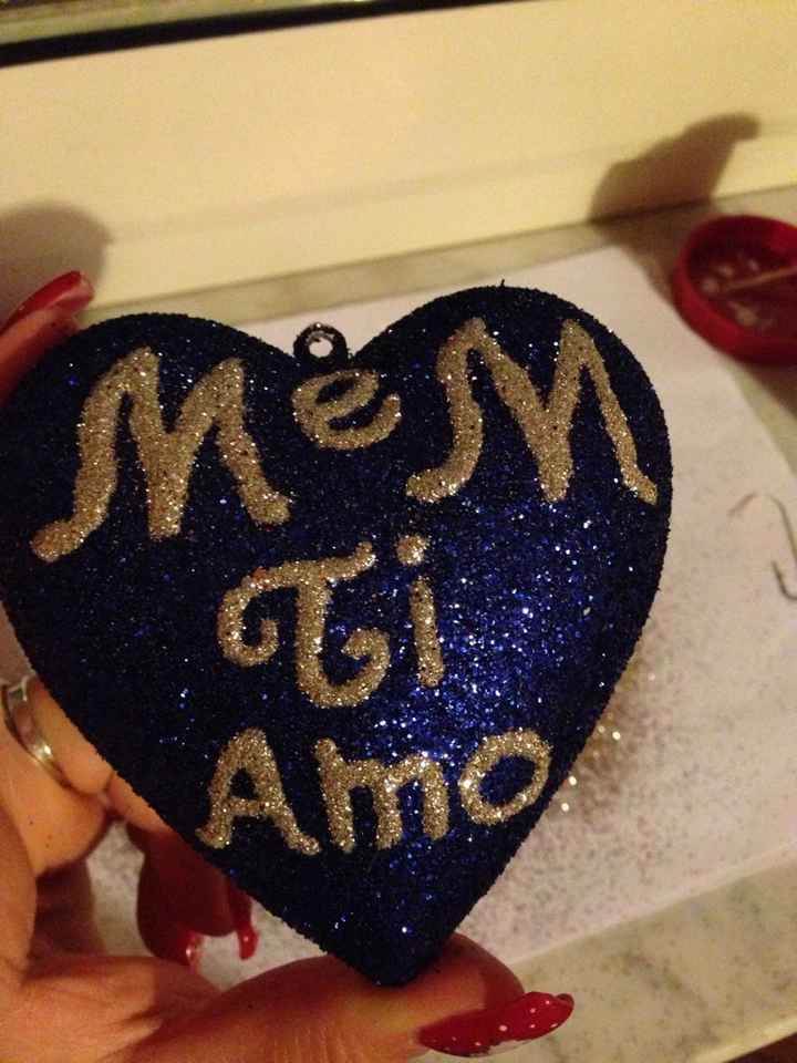 Un idea per i segna posti spose del mese di dicembre  - 1